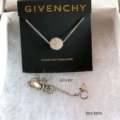 givenchy necklace lock|givenchy swarovski necklace.